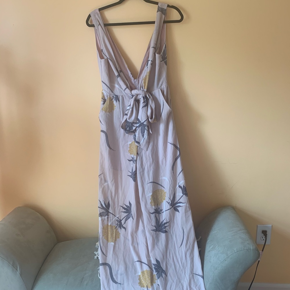 White closet jump suit